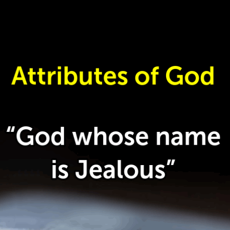 God is Jealous