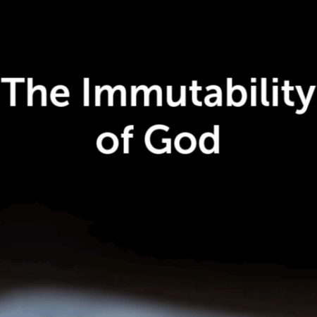 God's Immutability