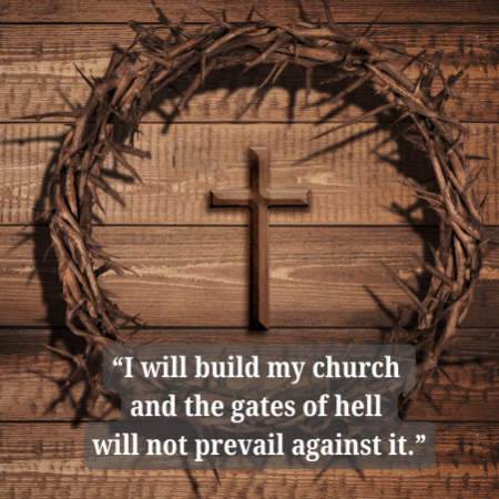 Jesus builds the church