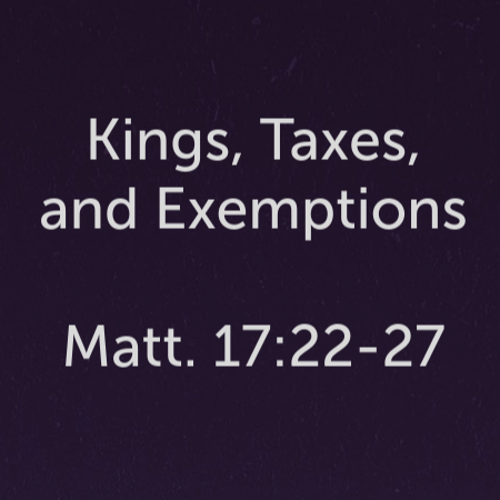Jesus and Taxes